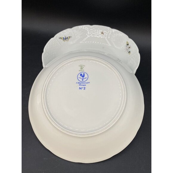 Lot 4 Ceralene Raynaud Limoges "Les Oiseaux" 7.5” Soup Bowls READ - Picture 7 of 10